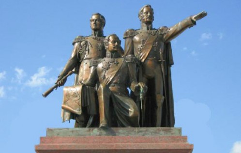 Памятник отцам-основателям Новороссийска